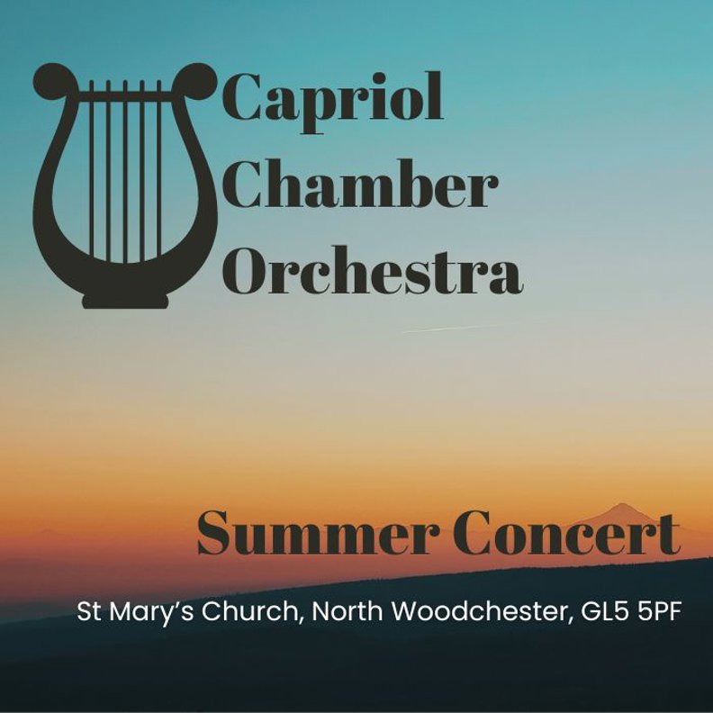 Capriol Chamber Orchestra Summer Concert
