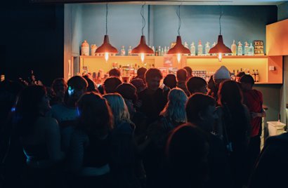 A photo of the inside of the Central Bar and Kitchen cafe 