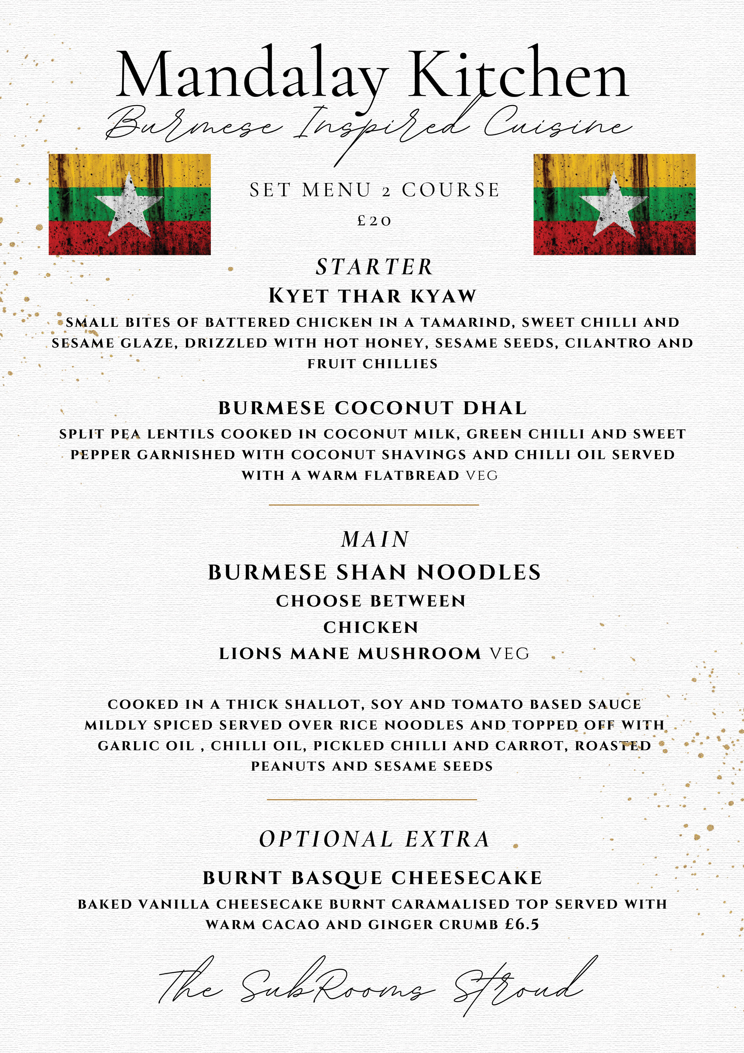 FOR Websitesubrooms Stroud Menu April