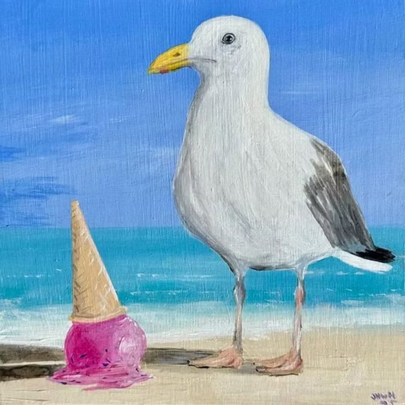 The Paint Club: Seagull