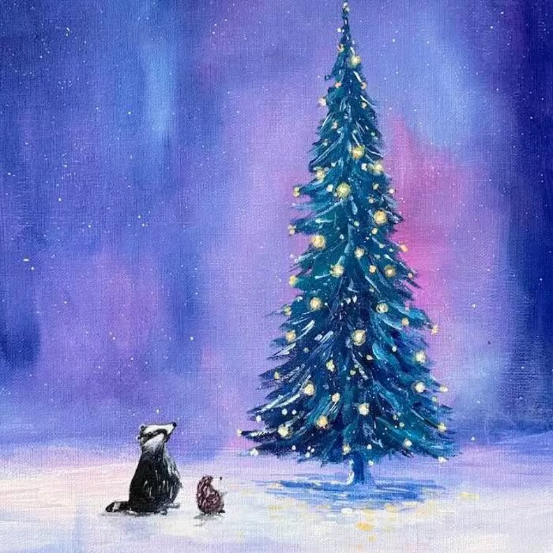 The Paint Club: Christmas Friends