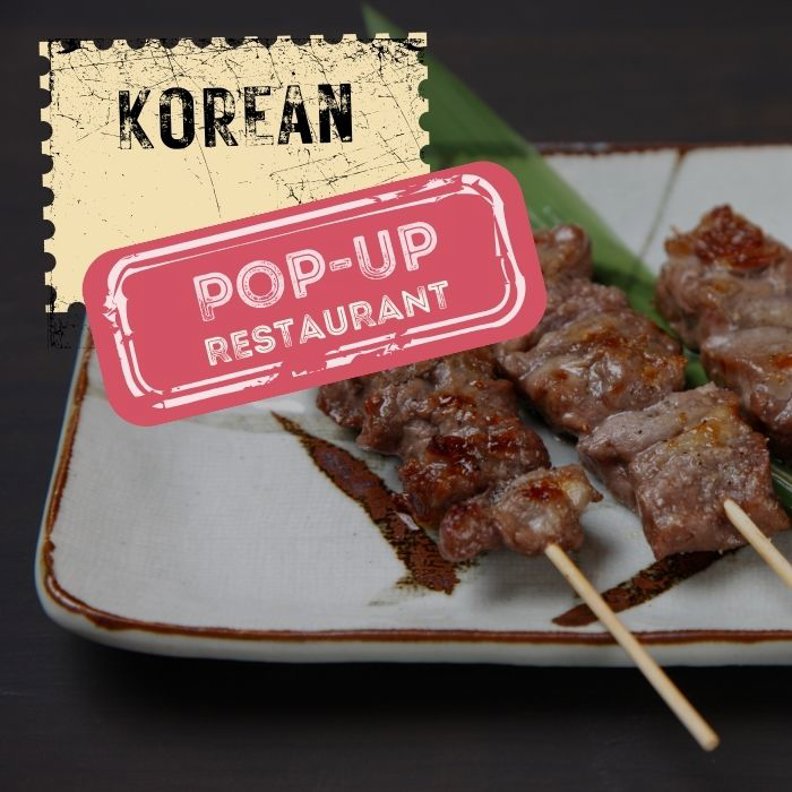 Korean Pop Up Restaurant