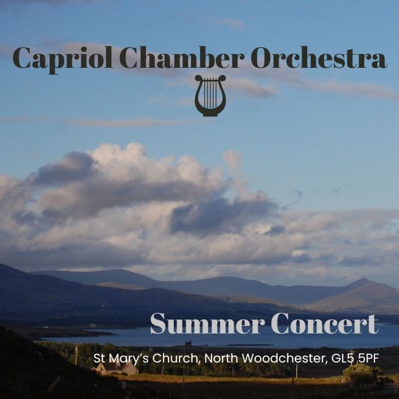 Capriol Chamber Orchestra Summer Concert