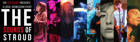 Sounds Of Stroud Banner With Artists On Copy