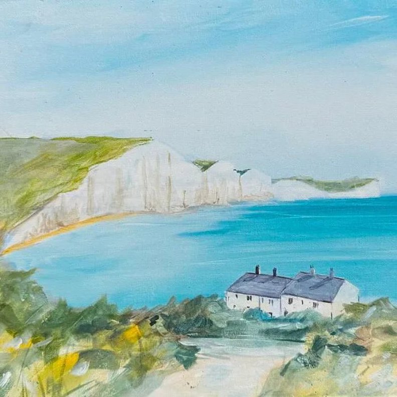 The Paint Club - Seven Sisters Cliffs