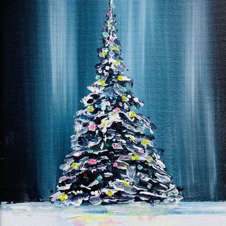 The Paint Club - Christmas Tree