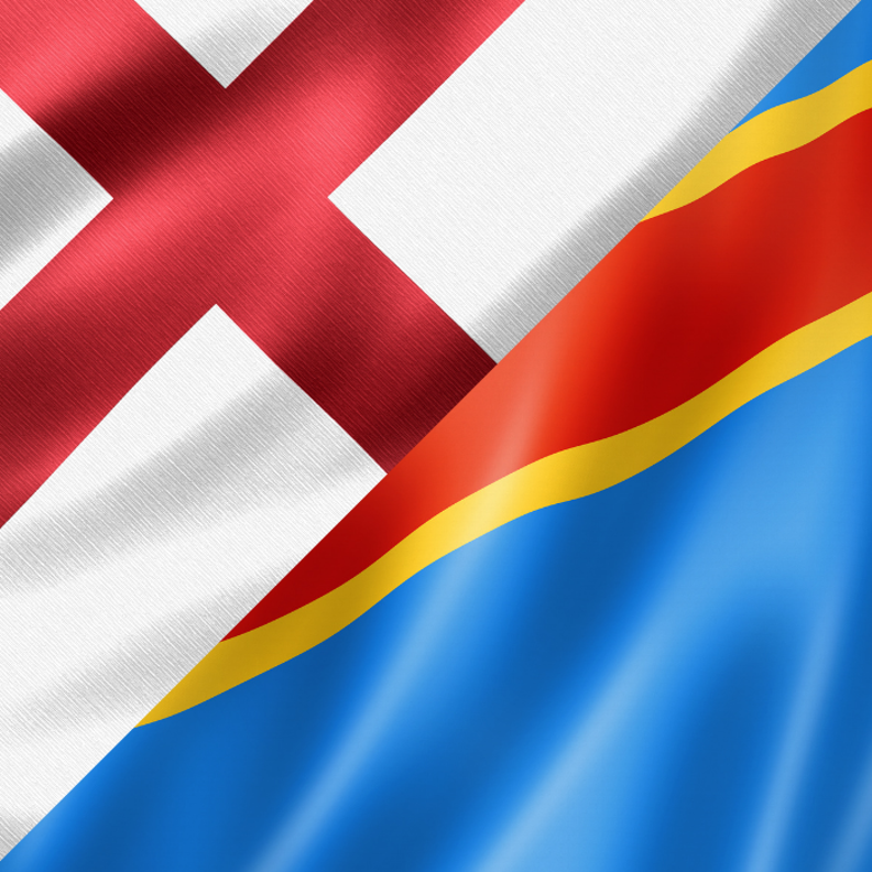 England v Congo DR