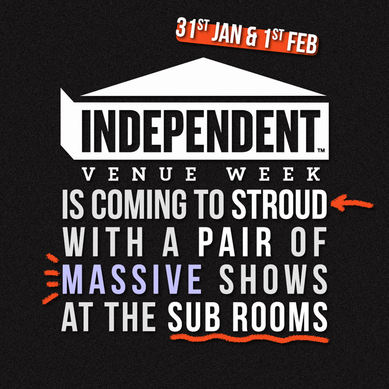 The Sub Rooms Welcomes a Powerful Pair of Performances for Independent Venue Week 2026!