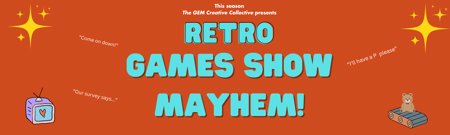 Retro Games Show Banner (2500 X 750 Px)