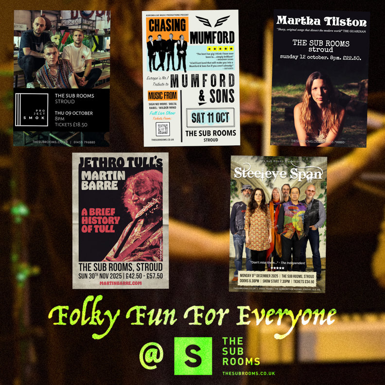Folky Fun for Everyone at The Subs